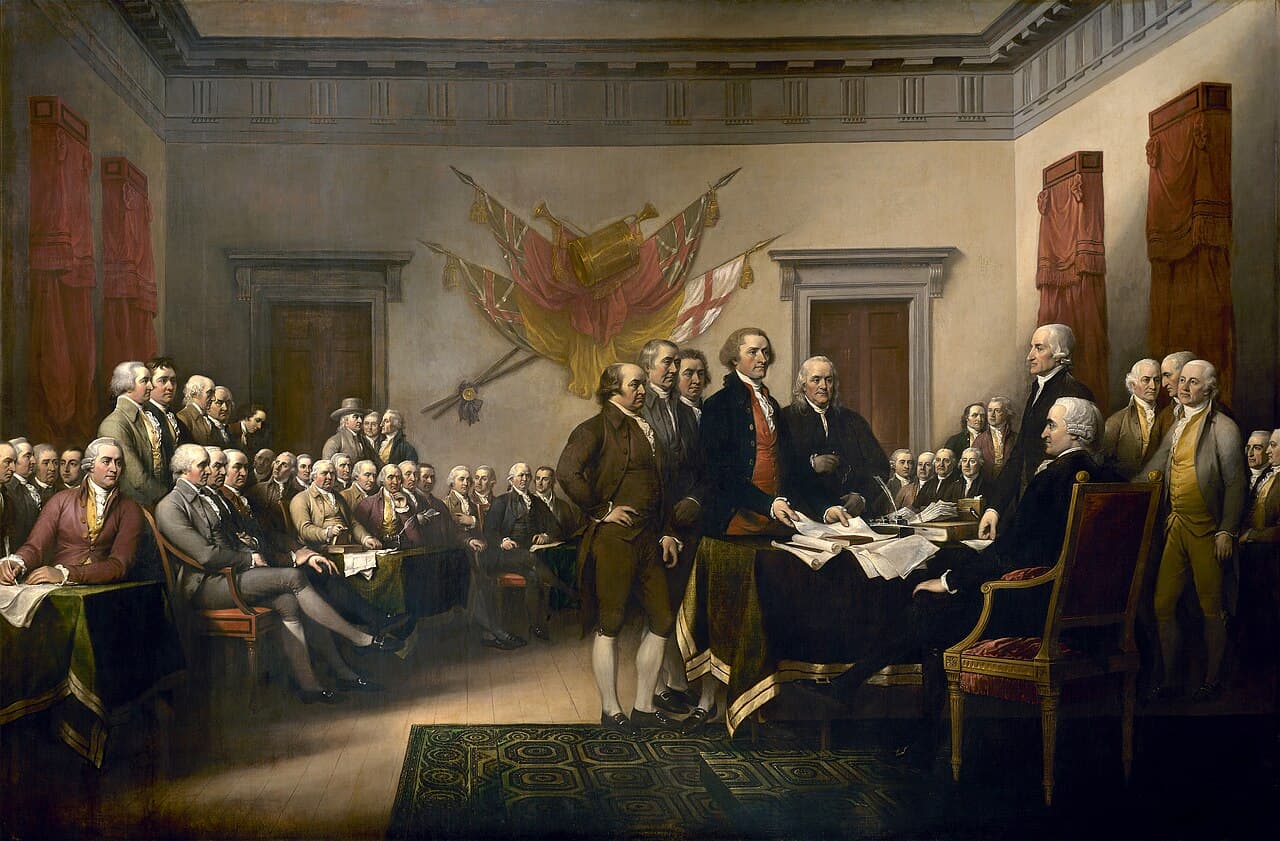 Declaration of Independence (1819) by John Trumbull